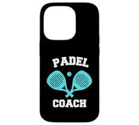 Design d'entraîneur de Padel pour Baskets de Padel Coque pour iPhone 14 Pro