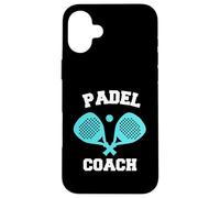 Design d'entraîneur de Padel pour Baskets de Padel Coque pour iPhone 16 Plus