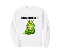 Design d'équipe de Conseil Unbothered Frog King Sweatshirt