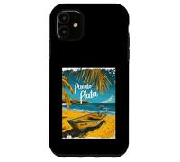 Design d'évasion à Puerto Plata Sunshine Beach Coque pour iPhone 11