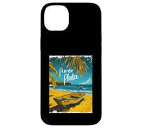 Design d'évasion à Puerto Plata Sunshine Beach Coque pour iPhone 14 Plus