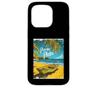 Design d'évasion à Puerto Plata Sunshine Beach Coque pour iPhone 15 Pro