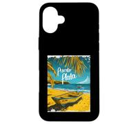 Design d'évasion à Puerto Plata Sunshine Beach Coque pour iPhone 16 Plus