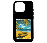 Design d'évasion à Puerto Plata Sunshine Beach Coque pour iPhone 16 Pro