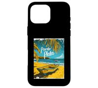 Design d'évasion à Puerto Plata Sunshine Beach Coque pour iPhone 16 Pro Max