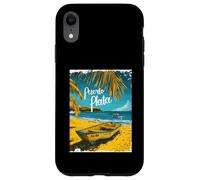 Design d'évasion à Puerto Plata Sunshine Beach Coque pour iPhone XR