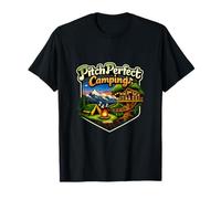 Design d'insigne Pitch Perfect Camping Mountain T-Shirt