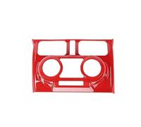 Design d'intérieur Couverture De Panneau De Commande De Climatisation D'accessoires De Voiture Pour Suzuki Pour Jimny 2019 2020 2021 2022 2023 JB64 JB74 (Color : Rosso)