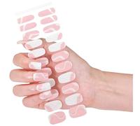Design d'ongles en gel autocollant, pas de lumière nécessaire pour manucure, décoration d'ongles professionnelle indispensable, facile à utiliser