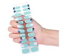 Design d'ongles en gel autocollant, pas de lumière nécessaire pour manucure, décoration d'ongles professionnelle indispensable, facile à utiliser