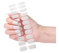 Design d'ongles en gel autocollant, pas de lumière nécessaire pour manucure, décoration d'ongles professionnelle indispensable, facile à utiliser