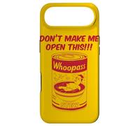Design « Don't Make Me Open This Can of Whoopass » Rouge Coque pour iPhone Air