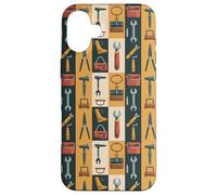 Design d'outils rétro, Outils bricoleurs, Motif boîte à Outils Vintage Coque pour iPhone 16 Plus