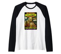 Design Drive-in Zombie Film de Monstre Horreur Rétro Manche Raglan