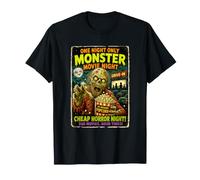 Design Drive-in Zombie Film de Monstre Horreur Rétro T-Shirt
