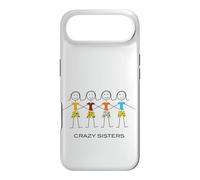 Design drôle Crazy Sisters, 4 Sisters Coque pour iPhone Air
