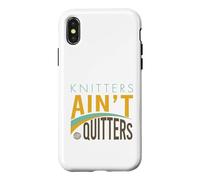 Design drôle de Tricot, Love to Knit, Knitting Coque pour iPhone X/XS