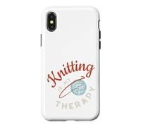 Design drôle de Tricot, Love to Knit, Knitting Coque pour iPhone X/XS