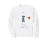 Design drôle d'infirmière pour Femmes et Filles Sweatshirt