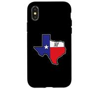 Design du Drapeau de l'État de Busy Doin' Texas AF : « Je Soutiens Le Texas » Coque pour iPhone X/XS