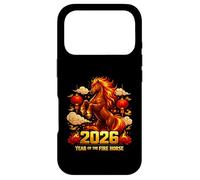 Design du Nouvel an du Zodiaque Chinois de l'année 2026 Coque pour iPhone 17 Pro