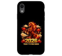 Design du Nouvel an du Zodiaque Chinois de l'année 2026 Coque pour iPhone XR