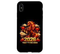 Design du Nouvel an du Zodiaque Chinois de l'année 2026 Coque pour iPhone XS Max