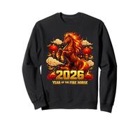 Design du Nouvel an du Zodiaque Chinois de l'année 2026 Sweatshirt
