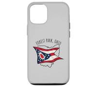 Design du Parc forestier de l'Ohio aux États-Unis Coque pour iPhone 12/12 Pro