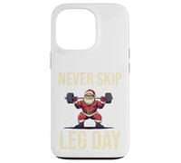 Design du Père Noël Qui ne Saute jamais Les Jambes pour Noël Coque pour iPhone 13 Pro
