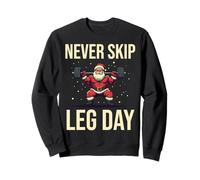 Design du Père Noël Qui ne Saute jamais Les Jambes pour Noël Sweatshirt