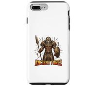 Design du Symbole du Pouvoir égyptien Ancien Faucon Coque pour iPhone 7 Plus/8 Plus