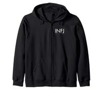 Design du Trait de personnalité INFJ Sweat à Capuche
