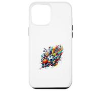 Design Dynamique sur Le thème du Sport avec différents éléments - S35 Coque pour iPhone 12 Pro Max