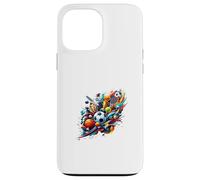Design Dynamique sur Le thème du Sport avec différents éléments - S35 Coque pour iPhone 13 Pro Max