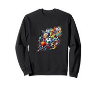Design Dynamique sur Le thème du Sport avec différents éléments - S35 Sweatshirt