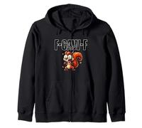 Design écureuil F-Caw-F pour Une Attitude Sarcastique Amusante Sweat à Capuche