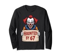 Design Effrayant hanté par 67 Meme Number Manche Longue