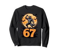 Design Effrayant hanté par 67 Meme Number Sweatshirt