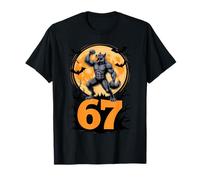 Design Effrayant hanté par 67 Meme Number T-Shirt