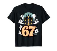 Design Effrayant hanté par 67 Meme Number T-Shirt