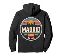 Design élégant avec icône d'ours et d'horizon de Madrid Sweat à Capuche