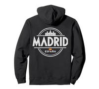 Design élégant avec icône d'ours et d'horizon de Madrid Sweat à Capuche