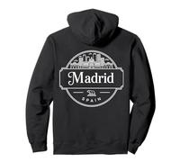 Design élégant avec icône d'ours et d'horizon de Madrid Sweat à Capuche