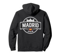 Design élégant avec icône d'ours et d'horizon de Madrid Sweat à Capuche