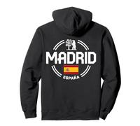 Design élégant avec icône d'ours et d'horizon de Madrid Sweat à Capuche