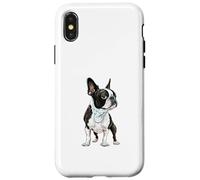 Design élégant avec Un Bouledogue français Coque pour iPhone X/XS