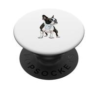 Design élégant avec Un Bouledogue français PopSockets PopGrip Adhésif