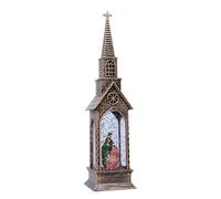 Design élégant et lumineux - Décoration de table remplie d'eau avec lumières LED douces pour les ambiances de festival - ABS