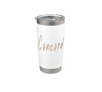 Design élégant vintage Concord New Hampshire Gobelet isotherme en acier inoxydable double paroi